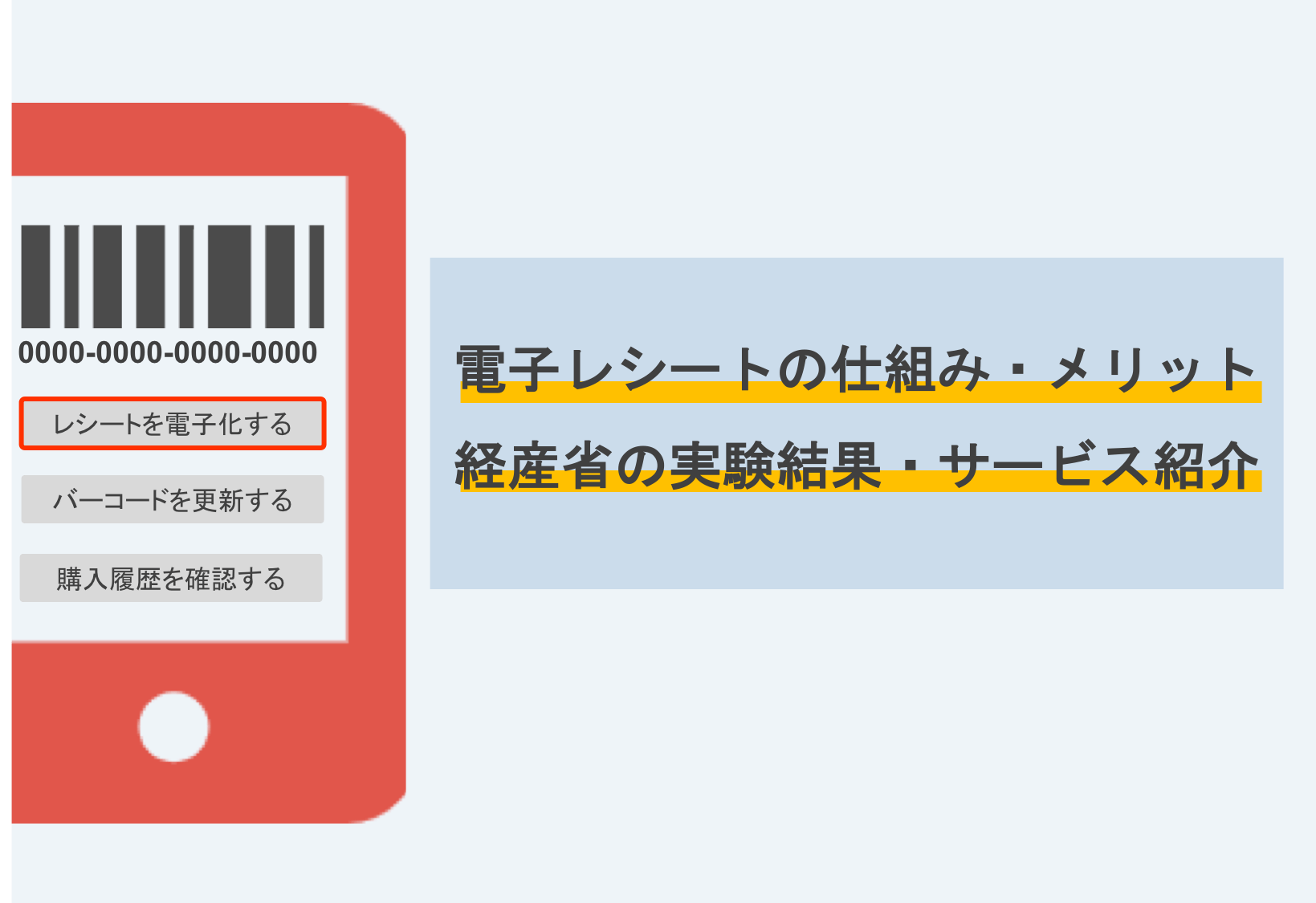 電子レシートとは？おすすめ14選や使い方、メリット・デメリットをまとめて解説のアイキャッチ画像